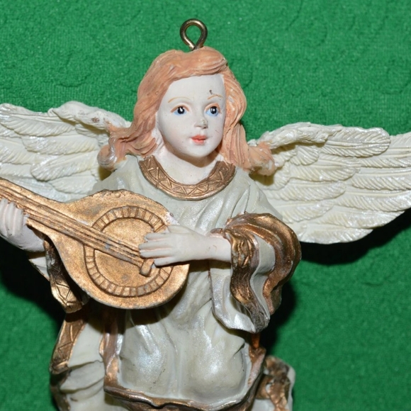 Two vintage Music Angels pendants Home decor Italy - Picture 7 of 8